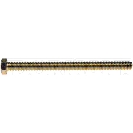 Dorman Grade 8, 3/8"-16 Hex Head Cap Screw, Zinc Yellow Steel, 5 in L 960-750